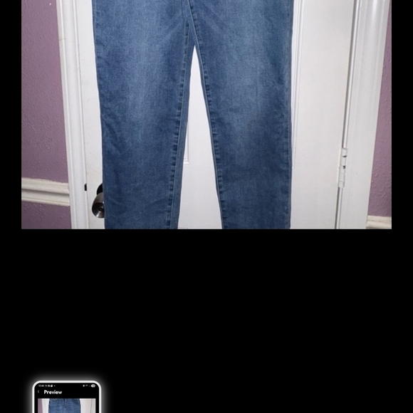 Fashion Nova Blue Straight Leg Jeans - Picture 4 of 13